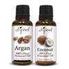 Difeel Beaker & Blend Hair & Essential Oil Kit #2 - with Peppermint, Vitamin E, Sweet Almond & Grapeseed Hair Oils, Argan & Coconut Essential Oils and a Mixing Beaker - Customizable Hair Treatment Set view 4
