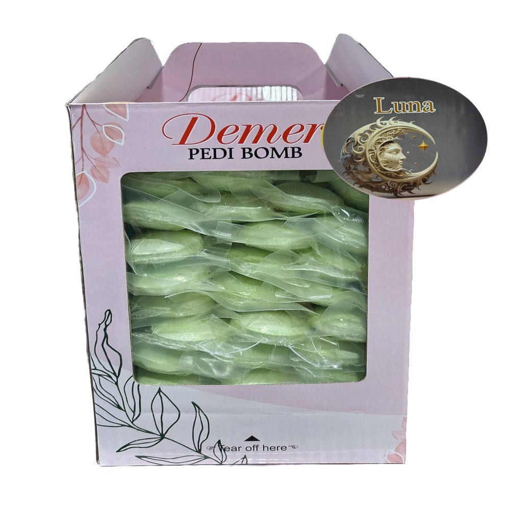 Demer Bomb Spa - Step 1 Pedi bom Pack of 20pcs (Luna)