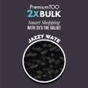 Sensationnel PremToo bulk weaving  2x jazzy water human hair blend for boho, knotless box or curly loose wave styles - 1 pack (18 inch, 2 DARKBROWN) view 2