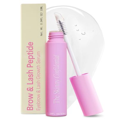 The Skinny Confidential Brow Peptide Eyebrow & Eyelash Styling Serum Refine Your Brows with All Day Hold - Lightweight & Non-Greasy Brow & Lash Styling Serum