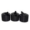 100pcs/lot 24/410 Turret shape Cap,Plastic Bottle Caps us to Daily chemical bottlesdilution bottles,Black caps 24mm view 1