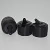 100pcs/lot 24/410 Turret shape Cap,Plastic Bottle Caps us to Daily chemical bottlesdilution bottles,Black caps 24mm view 3