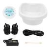 lkoewqzamx Ionic Foot Bath Cleanse Spa Ion Kits Machine, with Tub Basin&Measuring Spoon, 30 Minutes Timer Function, Bottom Massage Bumps, Home Use view 1