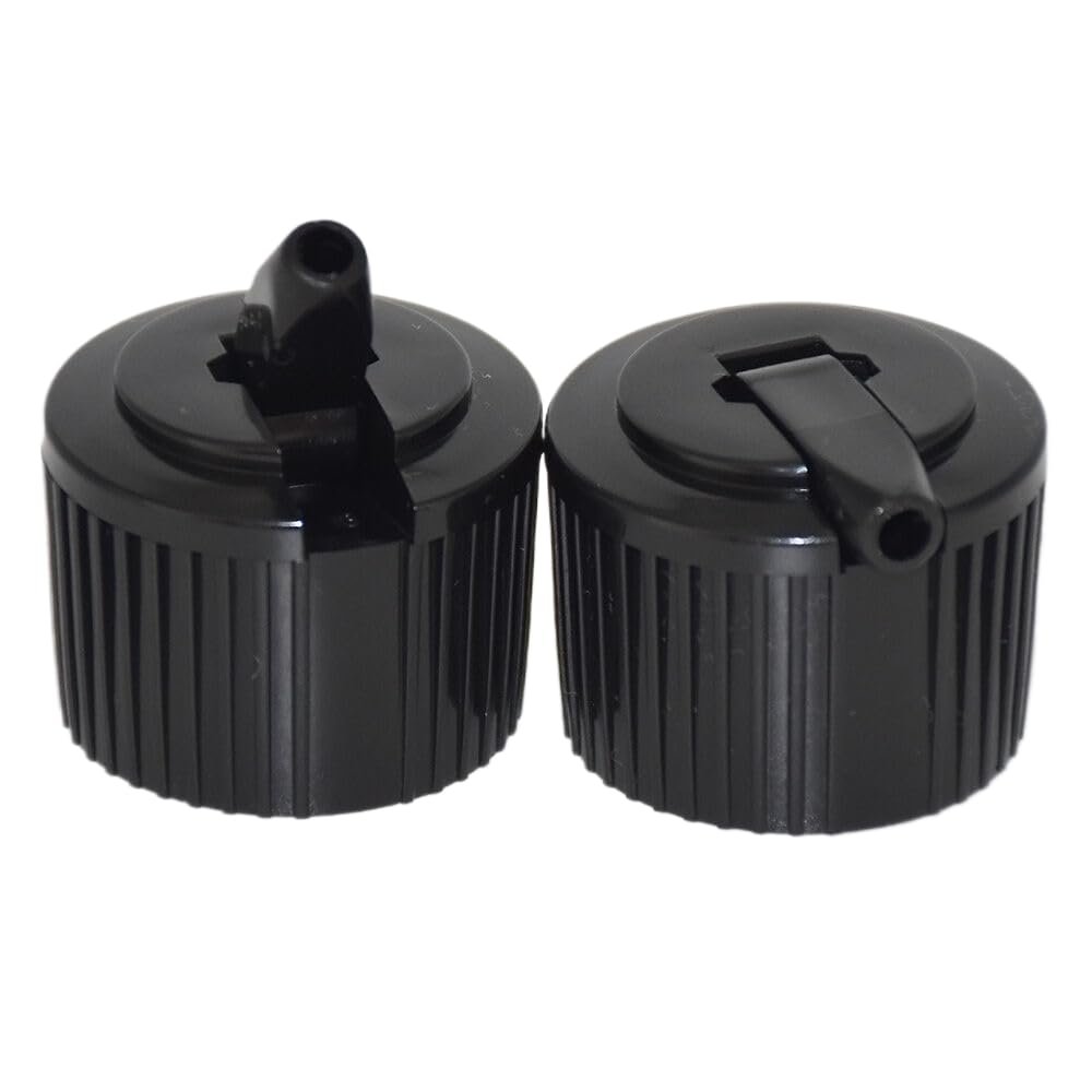 100pcs/lot 28/410 Black Daily chemical bottle Caps,Turret Shape plastic Bottle caps,28mm Cover use to Cosmetic Bottle