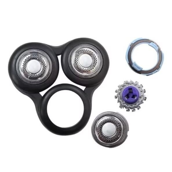 2024 Upgraded SP9800 /SH98/72 Black Replacement Shaver Head For P-hilips Norelco Series 9000 Prestige - SH98/72 SP9820 and SP9860 razors