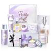 Gifts for Women, Birthday Gifts for Women, 9pc Lavender Bath and Body Gifts Set, Self Care Gifts Spa Gifts Basket, Relaxing Bath Sets for Mom, Girlfriend, Sister, Female Friends, Coworker view 1