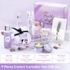 Gifts for Women, Birthday Gifts for Women, 9pc Lavender Bath and Body Gifts Set, Self Care Gifts Spa Gifts Basket, Relaxing Bath Sets for Mom, Girlfriend, Sister, Female Friends, Coworker view 2
