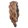 VOPPIS Wide Braided Headband with Teeth Synthetic Hair Plaited Headband Fishtail Braided Hair Band Hairpiece for Girls Women Beauty Accessory (Medium Brown, Wide) view 1
