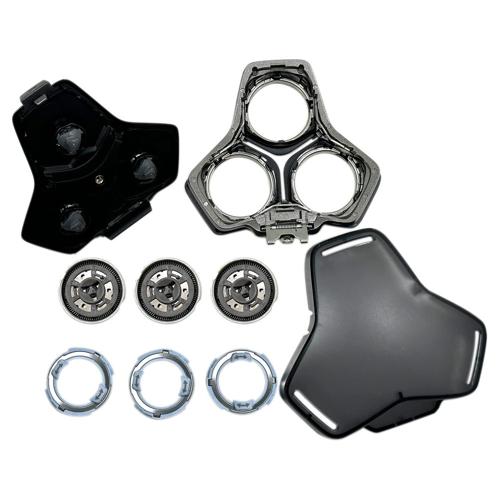 2024 Upgraded SH71/50 Black Complete Replacement Shaver Head For P-hilips Norelco Series 5000 S5531 S5532 S5533 S5535 S5536 S5587 S5588 S5799