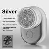 Electric Shaver, Portable Electric Shaver, Small Travel Shaver, Dry Wet Rotary Beard Trimmer, Cordless Public Hair Trimmer, Waterproof Traveling Electric for Men Dad Husband Travel view 2