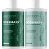 BOOST Biotin Hair Serum plus Rosemary Biotin Shampoo and Conditioner Set - Hair Thickening Serum with Castor and Rosemary plus Volumizing Shampoo for Men and Women Bundle view 2