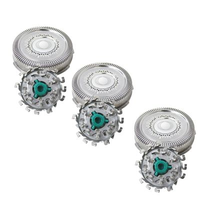 2024 Upgraded SH70 Series7000 3Pcs Replacement Shaver Heads for Replacing P-hilips Norelco SH70 S7310 7370 7530 7780