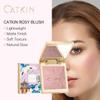 CATKIN Cheek Powder Blush Baked Pink Makeup Blusher Creamy Light Weight Natural Finish 10g (C06 Misty Rain) view 2