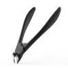 BEZOX Thick Toe Nail Clippers - Comfortable Rebound Thick Spring Toenails Clipper for Thick Nails for Seniors, Precision Fingernail Clippers for Men and Women - Black view 1