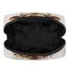 Shoblo Cattle Flower Small Makeup Bag Travel Cosmetic Bag Wide-Open Travel Toiletry Bag For Women Cute Small Makeup Bag For Purse Polyester Zipper Portable Waterproof view 4