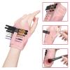 Makeup Mixing Palette Wrist Strap Assistance Tools,Salon Multifunctional Makeup Wrist Strap Set, Silicone Makeup Mixing Palette Wrist Strap, Hand Wrist Makeup Palette (Pink) view 3