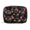 Shoblo Magic Black Cat Small Makeup Bag Travel Cosmetic Bag Wide-Open Travel Toiletry Bag For Women Cute Small Makeup Bag For Purse Polyester Zipper Portable Waterproof view 1