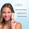 Clean Skin Club Cloud Pads, Ultra-Soft & Thick Face Pads, 100% Organic Cotton Dermatologist-Approved Makeup Remover and Toner Applicator, Sensitive-Skin Safe, 60 Count (Pack of 1) view 3
