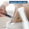 Wahl DualTech Lithium Battery Dual Sided Eyebrow, Bikini, and Facial Hair Removal Trimmer for Women with Rubber Grip  Model 3026636 view 4