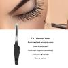 10Pcs Eyebrow Brush Eyelash Comb, 2 in 1 Eyebrow Eyelash Shaper, Double Head Eyebrow Brush Eyelash Makeup Grooming Tool, with Lid Foldable for Separating Lashes, Grooming Brows (Black) view 4