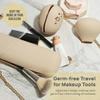 AOA Travel Silicone Makeup Tool Cover Set, Nude view 4