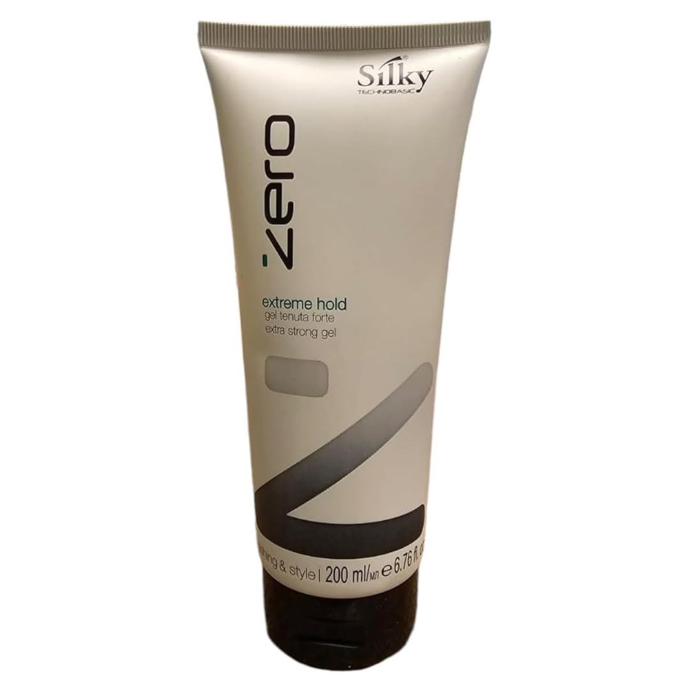 SILKY Technobasic Zero Frizz Hair Serum - Organic Hair Serum for Hydrating & Smoothing Unruly, Frizzy Hair - Frizz Control Formula with Natural Ingredients for Manageable Locks 200ml