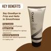 SILKY Technobasic Zero Frizz Hair Serum - Organic Hair Serum for Hydrating & Smoothing Unruly, Frizzy Hair - Frizz Control Formula with Natural Ingredients for Manageable Locks  200ml view 3