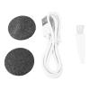 Electric Foot Grinder, Electric Foot Callus Remove Coarse and Fine Grinding Heads, Foot Scrubber File for Cracked Heels, Home and Travel Use (ABS 3) view 4