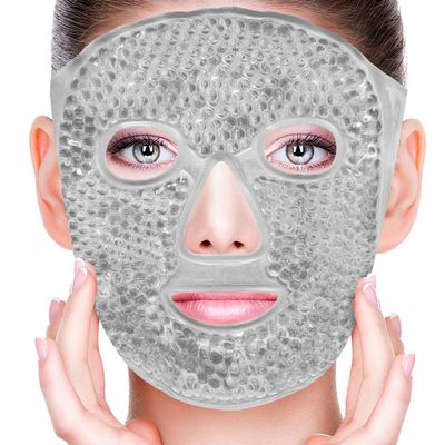 CONBELLA Cold Face Eye Masks Ice Face Mask Hot Cold Compress For Dark Circles, Puffiness, Migraines, Headache, Stress, Redness, Cooling Face Masks For Women Man, Skin Care