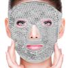 CONBELLA Cold Face Eye Masks Ice Face Mask Hot Cold Compress For Dark Circles, Puffiness, Migraines, Headache, Stress, Redness, Cooling Face Masks For Women Man, Skin Care view 1