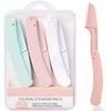 Dermaplaning Tool Kit,Face Razors,Facial Hair Removal for Women Sensitive Skin,Eyebrow Trimmer for Women(3 PCS) view 1
