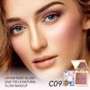 CATKIN Cheek Powder Blush Baked Pink Makeup Blusher Creamy Light Weight Long Lasting Natural flush Finish10g (C09 Midnight) view 2