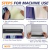 LifeBasis Wireless Tattoo Stencil Printer for Transfer Paper  Portable Thermal Tattoo Printer Rechargeable, Fast A4 Printing, Compatible with iOS/Android/Windows, 30 Sheets & 300 Designs Included view 4