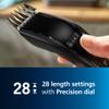 Philips Norelco Hair Clipper 7000 Series, Hair and Beard Trimmer, Precision Dial, PowerAdapt Sensor, Trim-and-Flow, DualCut, DuraPower, 28 Length Settings, 90 Min. Runtime, Model HC7650/40 view 2