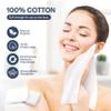 Fcaeon Disposable Face Towels 50 Count Compressed Towel Tablets 129 Inch Washcloths for Men Skincare Cleansing Hotel Stay Vacation Daily Use Gym Fitness Travel Essentials Outdoor Sports Cloths (Blue) view 2