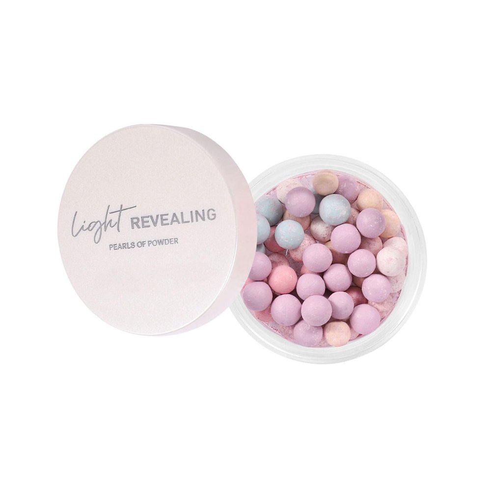 5 Colors Pearls Setting Powder Loose Setting Powder Makeup Finishing Powder Multi-Tone Roller Loose Setting Powder