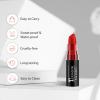 FIVEFULU Red Face Body Paint Stick, Matte Lipstick Eye Black Stick Face-Paint Make Up, Long Lasting Waterproof Red Makeup for Halloween Zombie Clown Vampire Joker Devil Costume Cosplay Makeup view 2