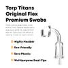 TerpTitans Original Flex  Flexible Cotton Swabs, 400 Count  Spiral Tip For Max Absorption and Fine Point Tips For Tight Spaces | Zero Plastic Packaging | 2-Pack view 4