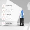 FIVEFULU Blue Face Body Paint Stick, Matte Lipstick Eye Black Stick Face-Paint Make Up, Long Lasting Waterproof Blue Makeup for Halloween Avatar Sally Smurf Mystique Costume Cosplay Makeup view 2