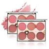 6 Color Blush Palette Matte and Shimmer Finish Buildable Natural Flush Lightweight Powder Cheek Makeup for Fair to Medium Skin view 1