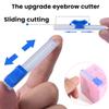 2 Boxes Disposable Eyebrow Tattoo Plastic Wrap with Ergonomic Slicer, Premium Transparent Preservative Film Roll Perfect for Lip Blush, Eyebrow Lamination Lash Lift Permanent Make Up Cling Cover view 4