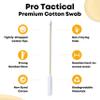 TerpTitans  Pro Tactical  Bamboo 6-inch Cotton Swabs, 2-Pack  XL Barrel Tip For Max Absorption and Fine Point Tips For Tight Spaces view 4