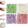 2 in 1 Soft Washcloth Loofah Combo, Bath Ball Towel Loofah with Drawstring (4pcs) view 1