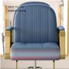 Barber Chair Salon Chair for Hair Stylist, Height Adjustable Hydraulic Hair Reclining Salon Chair, 360 Degrees Rotation, Multi-Function Shampoo Chair,White,C view 4