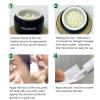 Mini Waxing Kit with Wax Warmer for Hair Removal  Versatile Hard Wax Melter for Ear and Nose Hair Removal, Compact 8ml Set for Women and man, Easy to Carry Wax Kit (White) view 3