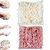 2 in 1 Soft Washcloth Loofah Combo, Bath Ball Towel Loofah with Drawstring (2pcs-B) view 1