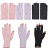 KADS UV Gloves for Nail Lamp,Professional UPF100+ UV Gloves for Manicures Nail Art,Fingerless Shield Skin from The Sun and Lamp (Pink) view 3