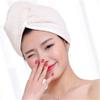 Towel Women Hair Quick Drying Microfiber Bath Spa Towel Turban Knot Twist Loop Wrap Hat Cap for Bath Bathroom Accessories (Color : C) (A) view 2