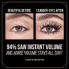 Charlotte Tilbury Exagger-Eyes Volume Mascara - Volumizing Black Mascara with 28-Hour Smudge-Proof & Flake-Proof Wear - Designed with a Ultra-Curved Brush view 2