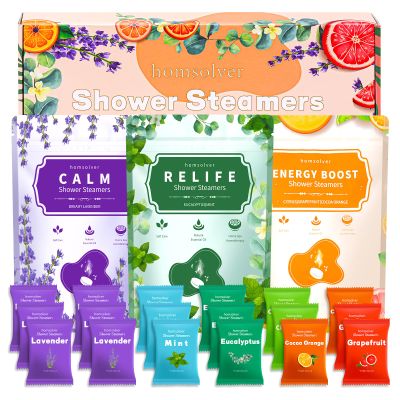 18 Pack Valentines Galentines Romantic Day Birthday Gifts for Her, Shower Steamers Aromatherapy Valentines Birthday Gifts for Her, Mom, Sisters, Best Friend, Luxury Relaxation Self Care Relief Relax